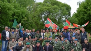 Открытие памятного знака в День пограничника