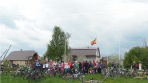 В Яльчикском районе прошел велопробег в рамках Всероссийского дня велопарада