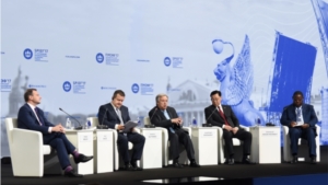 Торжественное открытие XXI Петербургского международного экономического форума
