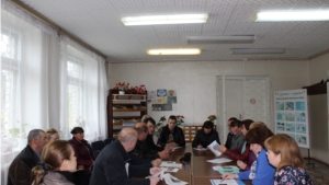 В Ядринском районе состоялось выездное расширенное заседание оргкомитета по празднованию 80-летия со дня рождения А.П.Айдака