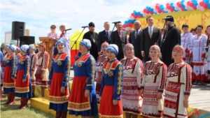 Праздник песни, труда и спорта "Акатуй" в Шемуршинском районе