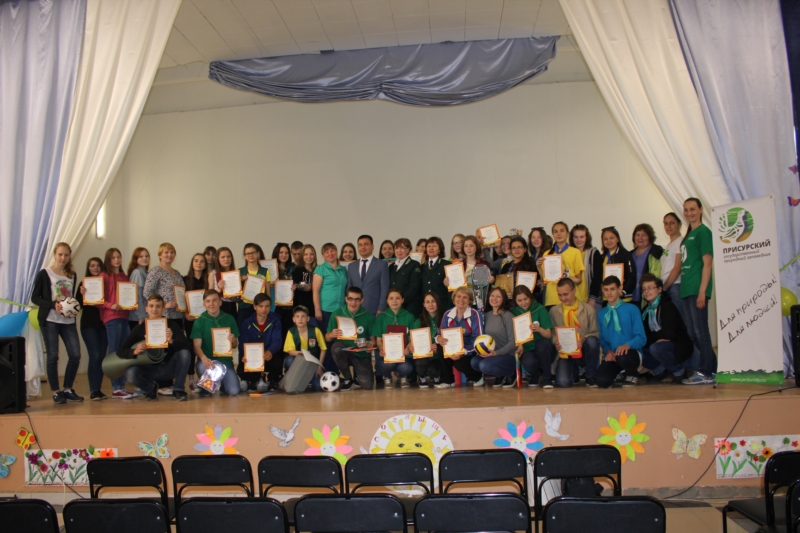 Заместитель министра Александр Ефремов наградил победителей 31-го слёта школьных лесничеств