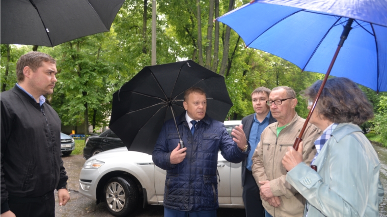 Заместитель главы города Чебоксары Виктор Горбунов встретился с жителями Ленинского района