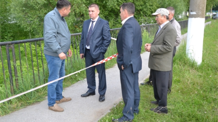 Чувашупрдор: проведён осмотр последствий проливных дождей