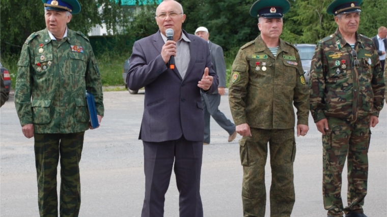 В Вурнарском районе проходит V традиционный слёт ветеранов пограничной службы Чувашской Республики