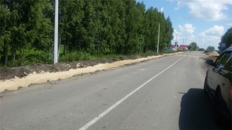 О ходе строительства дорожных объектов казённого учреждения «Чувашупрдор» Минтранса Чувашии