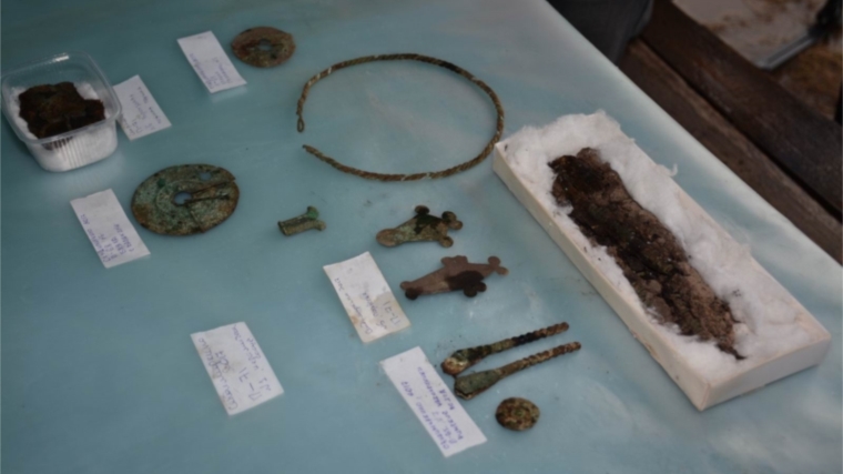 На Сендимиркинском могильнике были обнаружены уникальные находки