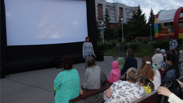 В Чувашии проходит Фестиваль уличного кино