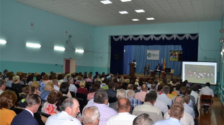 Министр Владимир Викторов принял участие в подведении итогов социально-экономического развития Алатырского района в I полугодии 2017 года