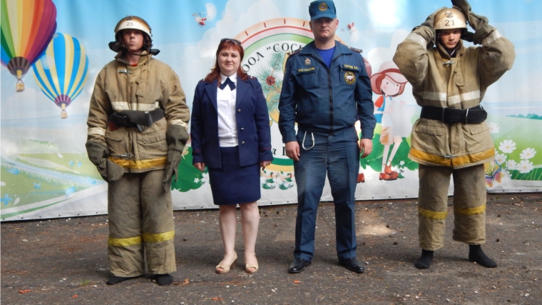 Урок пожарной безопасности в МАУ ДО «ДООЛ «Соснячок»