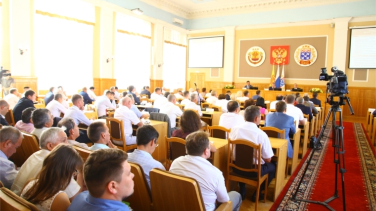 Подведены итоги экономического и социального развития города Чебоксары в 1 полугодии