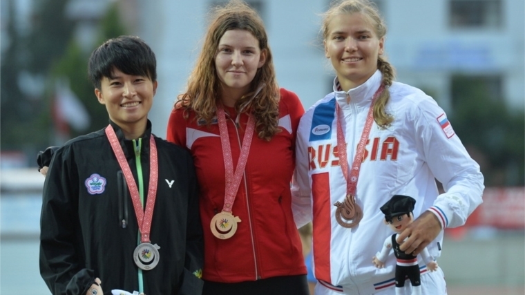 Чебоксарка Анастасия Мамлина – бронзовый призёр Сурдлимпийских игр в метании копья