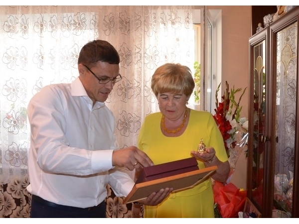 Славный юбилей землячки
