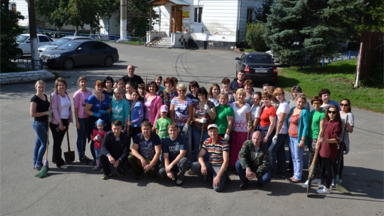 Жители Алатырского района приняли активное участие во Всероссийском экологическом субботнике «Зеленая Россия»