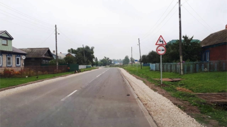 В Комсомольском районе после ремонта сдана в эксплуатацию автомобильная дорога