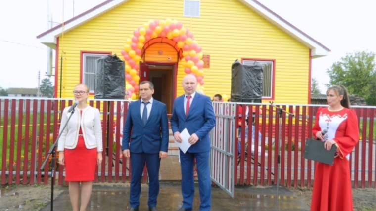 В c. Ахманеи Моргаушского района открылся новый ФАП