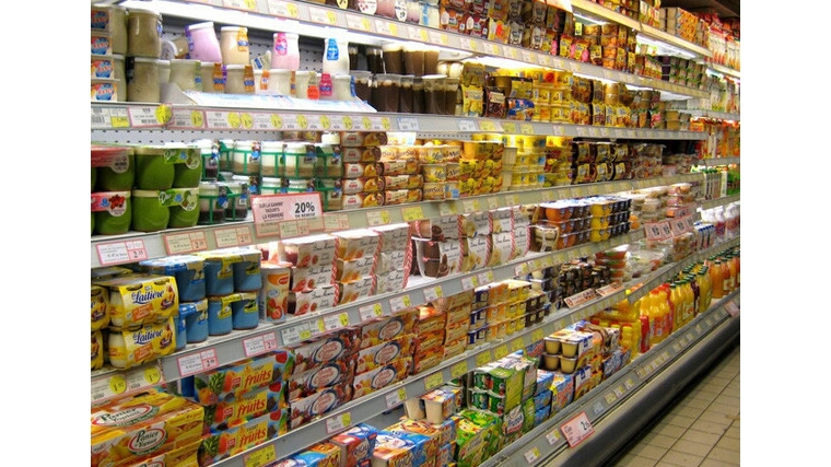 Цены на продукты питания в магазинах Московского района относительно стабильные