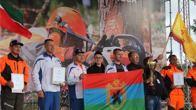 Команда Чувашской Республики заняла второе место в Чемпионате России «ЛЕСОРУБ - 2017»