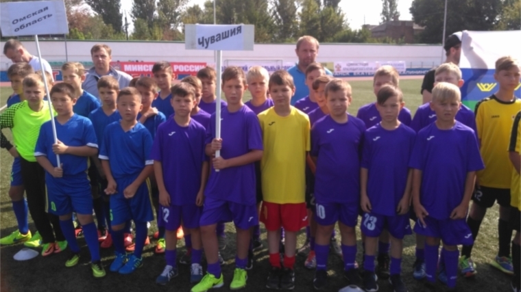Команда «Восток» участвовала в финальном этапе Всероссийских соревнований по футболу «Кожаный мяч»