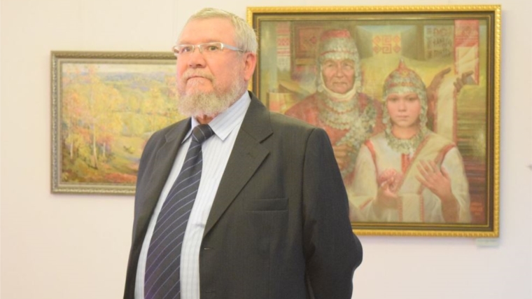В Чебоксарах открылась выставка Николая Лукиянова «Страницы времени»