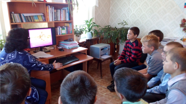 В ходе часа истории «О славе тех времён» сойгинским шестиклассникам напомнили о Куликовской битве