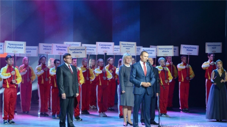 Михаил Игнатьев приветствовал участников торжественной церемонии открытия IV Всероссийской спартакиады среди трудящихся
