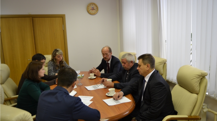 Владимир Аврелькин провел совещание по вопросу реализации в Чебоксарах нового инвестиционного проекта