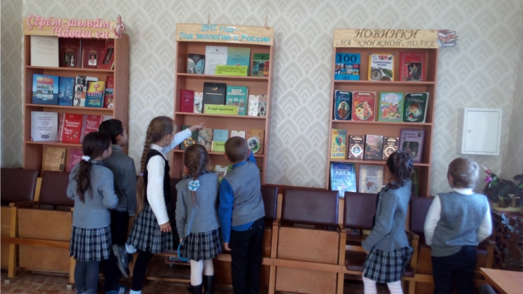 Экскурсию - знакомство «Каждому человеку путь открыт в библиотеку» провели для сойгинских второклассников