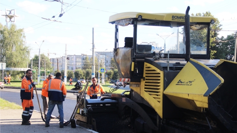 О ходе ремонта автомобильных дорог в г.Новочебоксарск