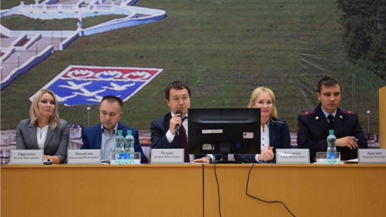 Глава администрации Московского района г. Чебоксары А.Н. Петров провел встречу с руководителями предприятий, организаций и учреждений района