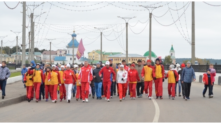 Около 2300 участников собрал Всероссийский день ходьбы в столице Чувашии
