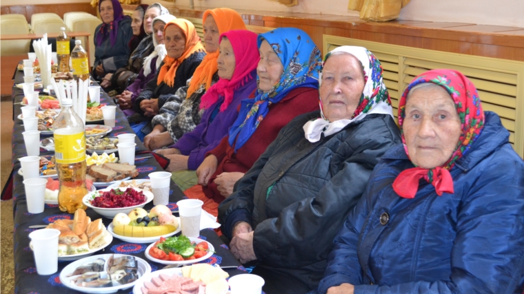 День пожилых людей в деревне Старое Ахпердино