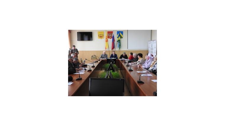 В Комсомольском районе состоялся пленум районного Совета ветеранов (пенсионеров) войны, труда, вооруженных сил и правоохранительных органов