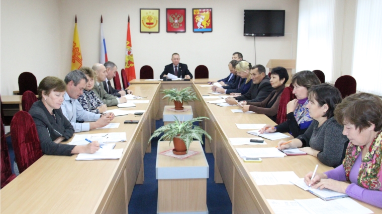 Красночетайский район: на совещании глав сельских поселений рассмотрены актуальные вопросы