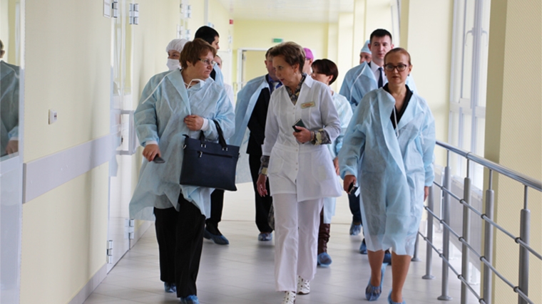 Представитель департамента информационных технологий Минздрава России Светлана Тяхти посетила больницы Чувашии