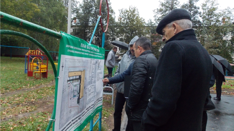 Дворы Московского района г. Чебоксары преображаются на глазах, благодаря программе «Формирование современной городской среды»