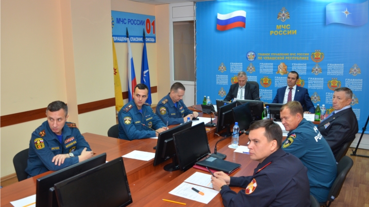 Михаил Игнатьев принял участие в видеоселекторном совещании по вопросу проведения Всероссийской штабной тренировки по гражданской обороне