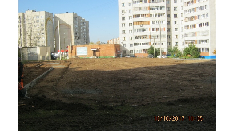 «Формирование современной городской среды»: к началу зимнего сезона в Московском районе появится новая хоккейная площадка