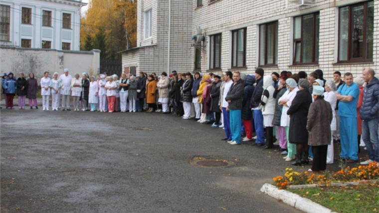Республиканская стоматологическая поликлиника готова к решению задач по ГО и ЧС, предупреждению и ликвидации ЧС техногенного и природного характера