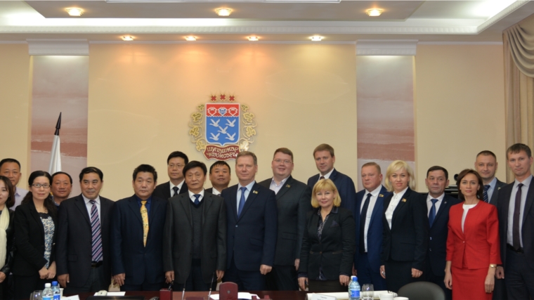 Евгений Кадышев встретился с представителями официальной делегации г. Аньцин провинции Аньхой Китайской Народной Республики