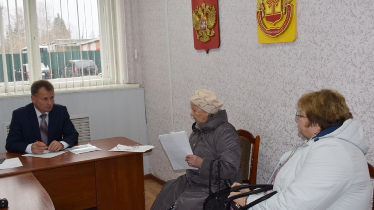 Прием граждан по личным вопросам провел и.о. главы администрации города Шумерля