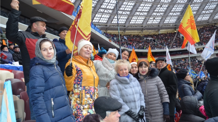 Представители Чувашии приняли участие в праздновании Дня народного единства в Москве