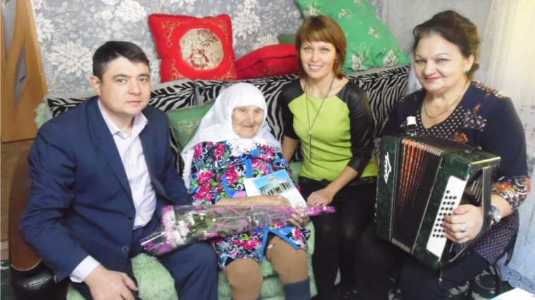 90-летие отмечает жительница с.Шыгырдан