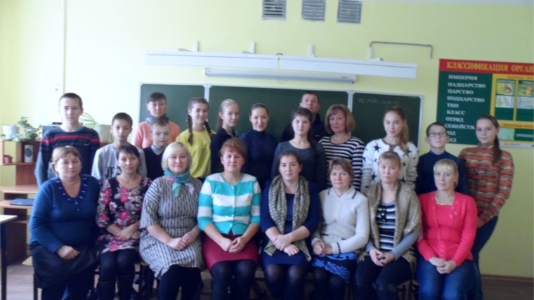 В МБОУ «Байдеряковская ООШ» состоялось классное родительское собрание совместно с учениками