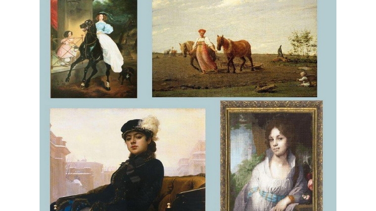 Дню матери посвящены видеолекции «Женские образы в искусстве», которые проходят в Порецкой картинной галерее