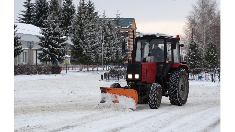 Красночетайский район: зимнему содержанию автомобильных дорог – пристальное внимание