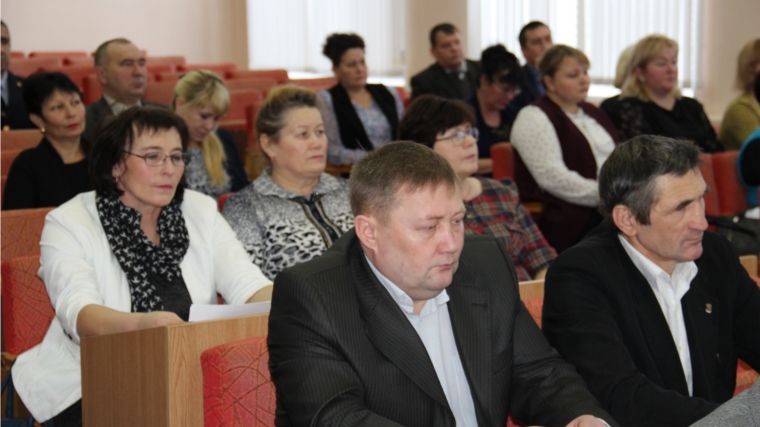 Депутаты Собрания депутатов Красночетайского района собрались на двадцать второе очередное заседание