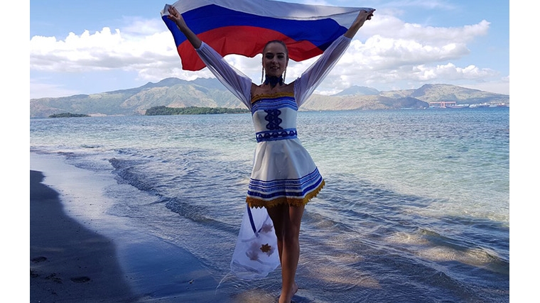 Студентка Чувашского госуниверситета Марина Панова достойно представила Россию на далеких Филиппинах