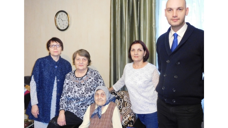 Ветерану Великой Отечественной войны, ветерану труда Вершковой Наталье Михайловне исполнилось 95 лет