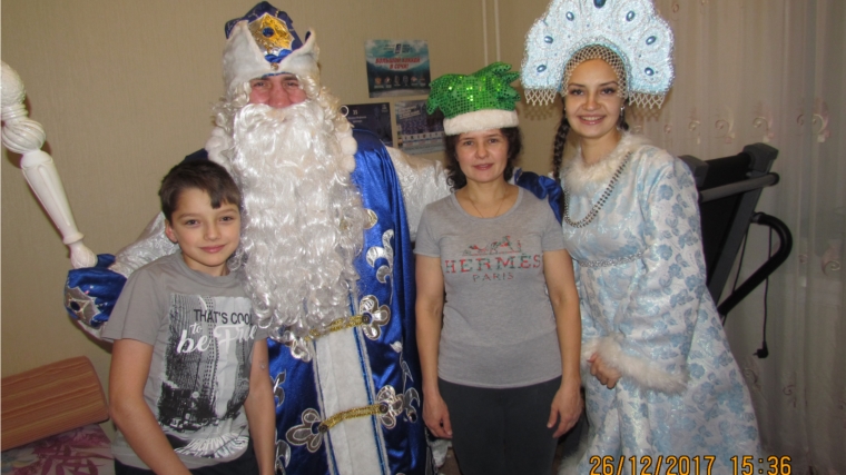 В Ленинском районе г.Чебоксары прошла новогодняя акция «Деда Мороза вызывали?!»